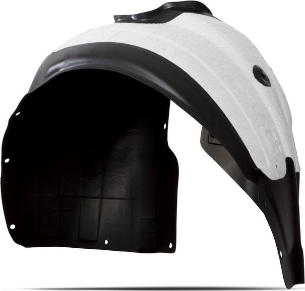 Подкрылок (локер) TOTEM передний левый с шумоизоляцией для Kia Rio IV седан 2017-2020. Артикул TOTEM.S.25.49.001