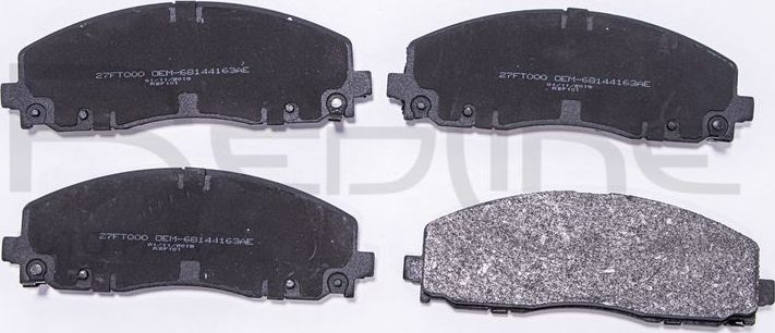 Тормозные колодки RED Line. Артикул 27FT000
