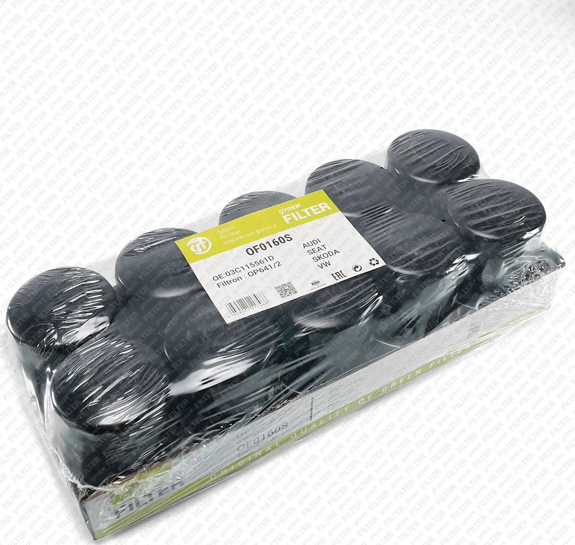 Фильтр масляный (Green Filter). Артикул OF0160S