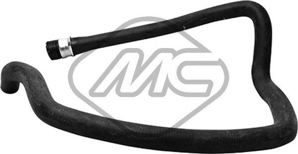 Патрубок радиатора (системы охлаждения) Metalcaucho. Артикул 97326