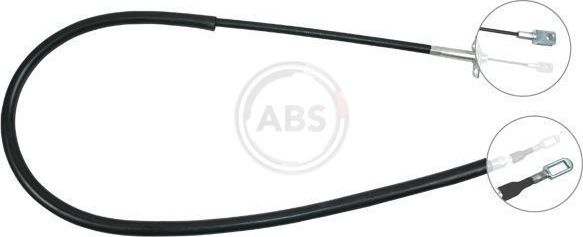 Трос ручника (тросик ручного тормоза) ABS задний правый для Mercedes-Benz Sprinter 906 2006-2026. Артикул K16388