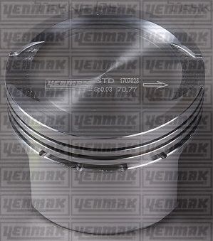 Поршень Yenmak для Fiat Punto I 1993-2000. Артикул 31-04285-060