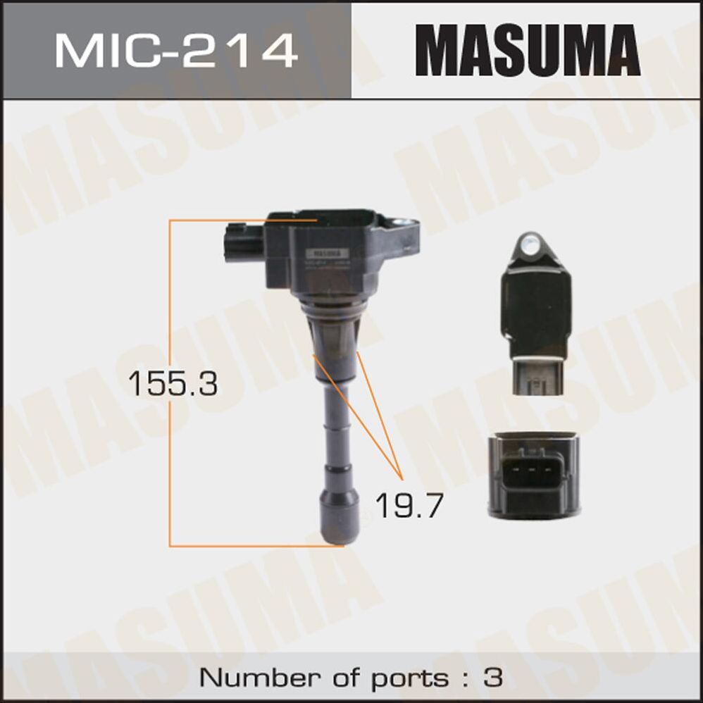 Катушка зажигания Masuma. Артикул MIC-214