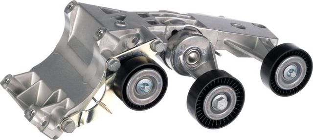 Натяжной ролик (натяжитель) приводного поликлинового ремня Gates DriveAlign® для Mercedes-Benz A-Класс II (W169) 2004-2012. Артикул T39064
