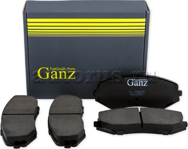 Колодки торм.пер. (Ganz). Артикул GIJ09030