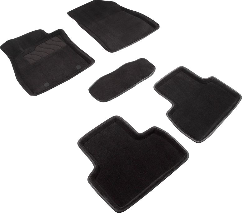 Коврики Seintex 3D ворсовые для салона Nissan Juke 2011-2014. Артикул 83733