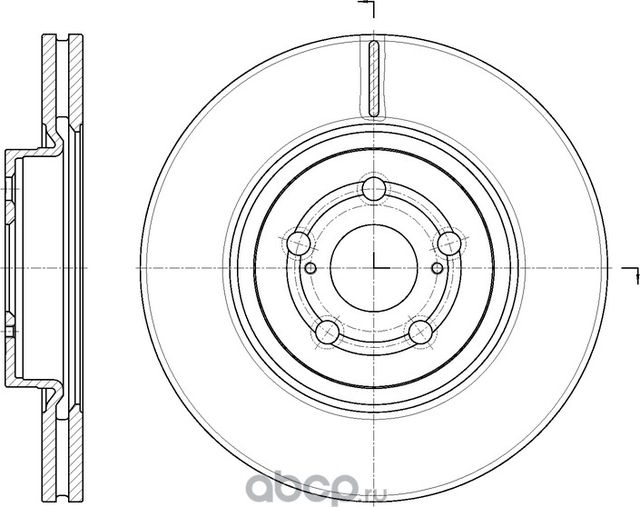 Диск тормозной (G-Brake). Артикул GR20200