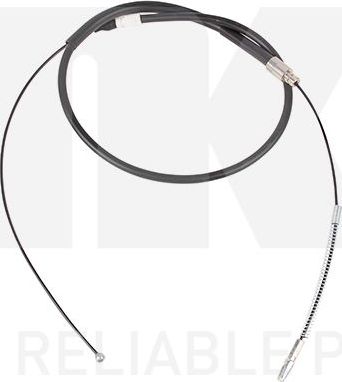 Трос ручника (тросик ручного тормоза) NK. Артикул 903317