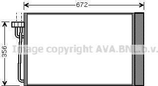 Интеркулер AVA для MINI Cabrio III (F57) 2014-2024. Артикул BW4582