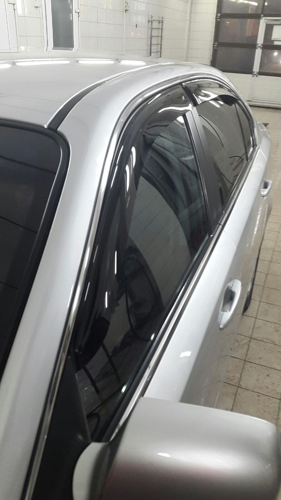 Дефлекторы Cobra Tuning для окон Kia Magentis II 2005-2010. Артикул K11606