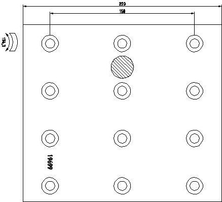 Тормозные накладки Textar задние для Neoplan Cityliner 1990-2026. Артикул 1969905