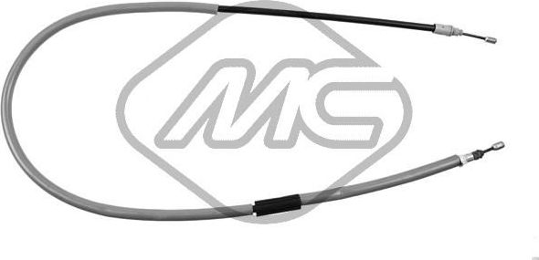 Трос ручника (тросик ручного тормоза) Metalcaucho правый для Renault Modus I 2004-2012. Артикул 83096