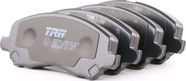 Тормозные колодки TRW COTEC передние для Mitsubishi Grandis 2004-2011. Артикул GDB3287