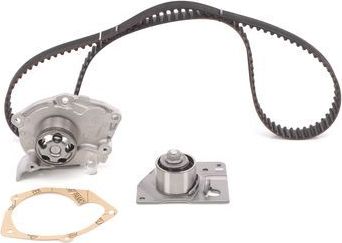 Помпа (водяной насос) с комплектом ремня ГРМ Bosch для Renault Megane II 2002-2009. Артикул 1 987 946 424