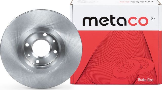 Диск тормозной передний вентилируемый (Metaco). Артикул 3050311