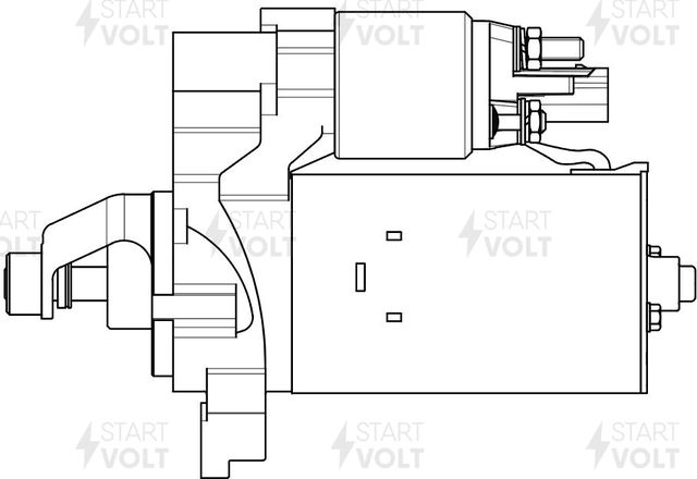 Стартер StartVOLT для Audi A4 IV (B8) 2007-2015. Артикул LSt 1865