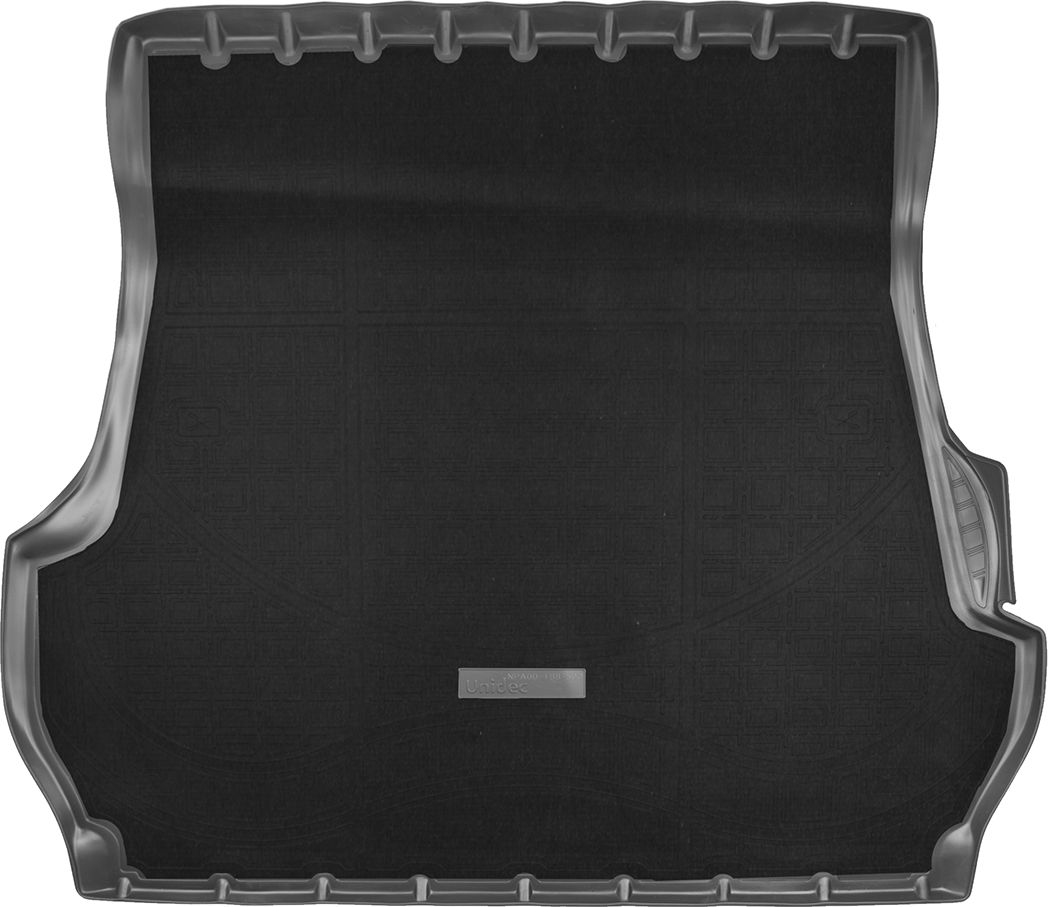 Коврик комбинированный Норпласт для багажника Toyota Land Cruiser 200 (J20A) 2007-2021 5 мест. Черный. Артикул NPA00-T88-500-CM