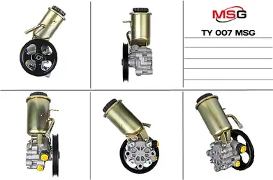 Насос ГУР новый Toyota Fun Cargo 1999-2005, Toyota Yaris 1999-2005 (MSG). Артикул TY007