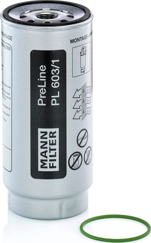 Топливный фильтр Mann-Filter для Mercedes-Benz Econic II 2013-2026. Артикул PL 603/1 x