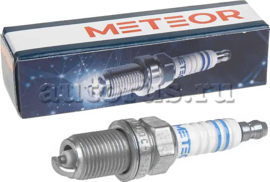 Свеча зажигания blue line (FR6DC+)(BOSCH 0242240593) никель-иттрий (Meteor) Meteor. Артикул sa213