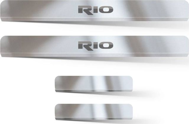 Накладки PT Group в проем дверей (4 шт) (НПС) для Kia Rio IV 2017-2026. Артикул 06032402