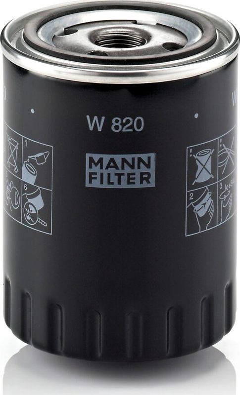 Масляный фильтр Mann-Filter для Citroen C25 1981-1994. Артикул W 820