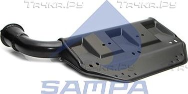 Кронштейн крыла Sampa левый для Scania P 2003-2015. Артикул 1840 0065