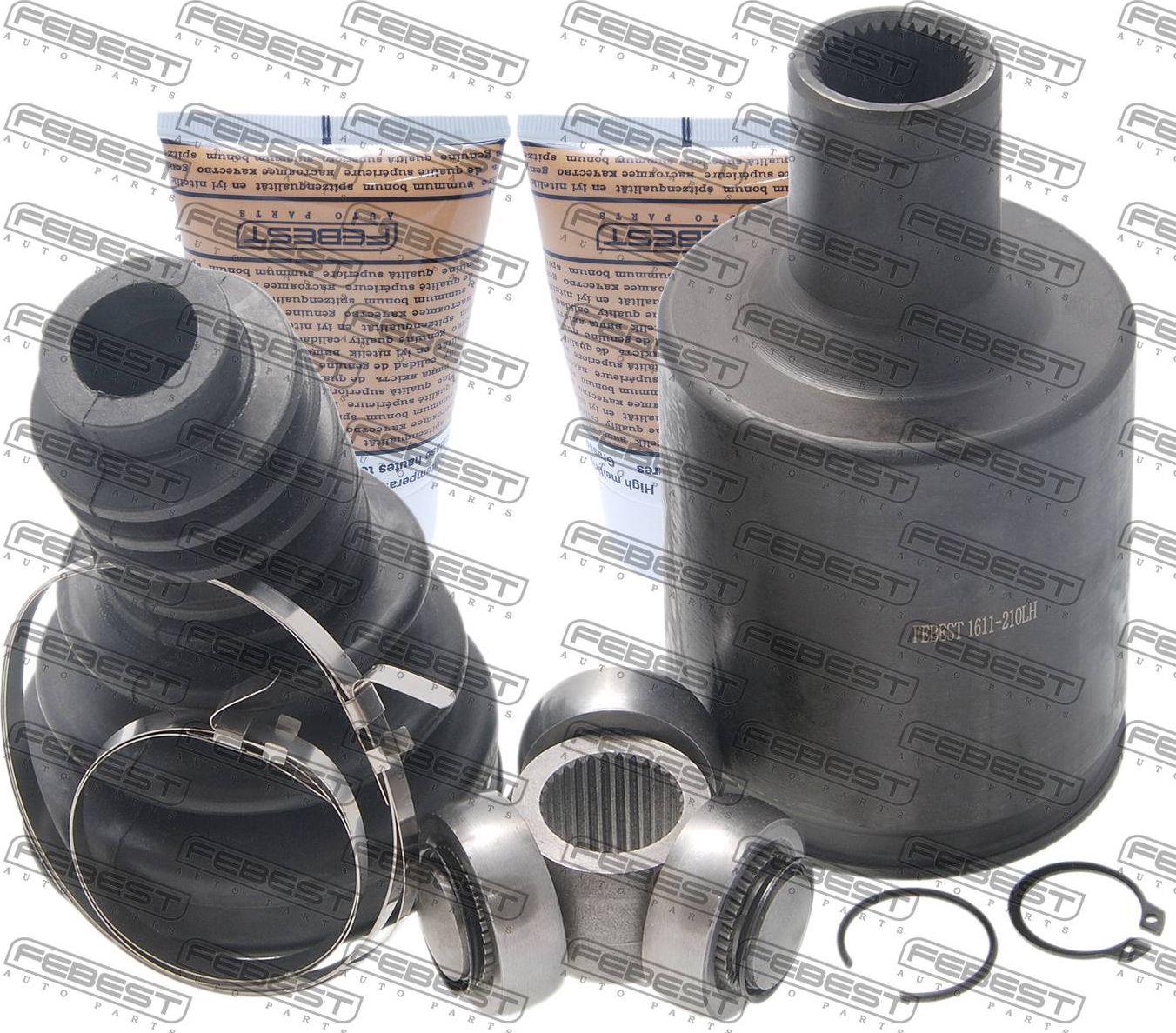 Шрус внутренний (граната) Febest. Артикул 1611-210LH