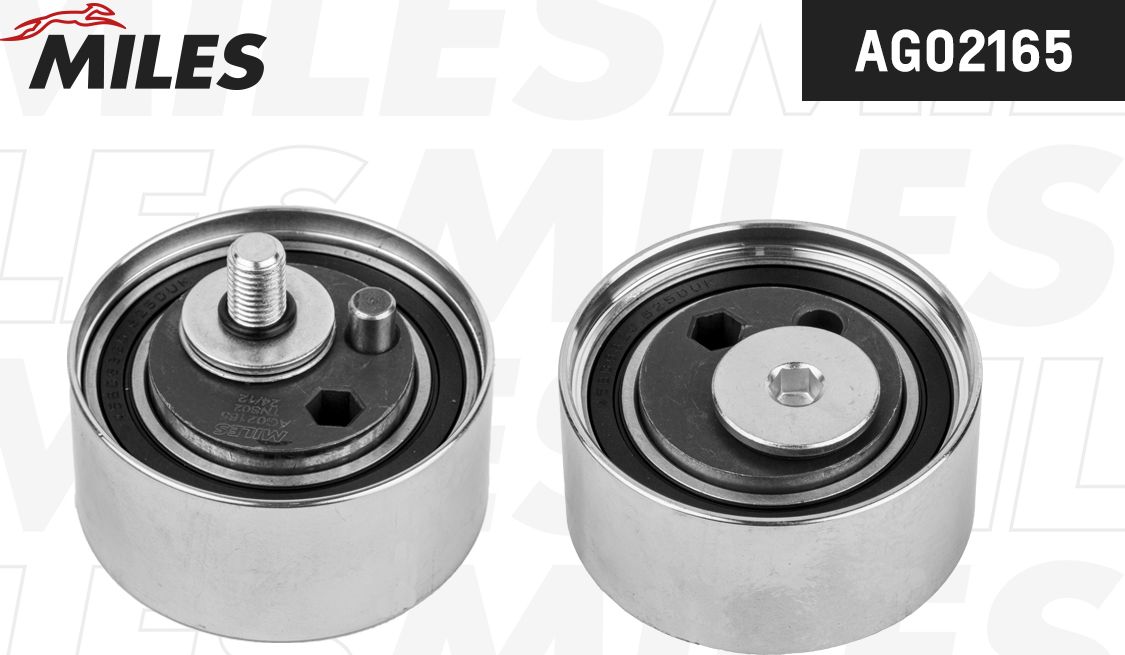Натяжной ролик (натяжитель) ремня ГРМ Miles. Артикул AG02165