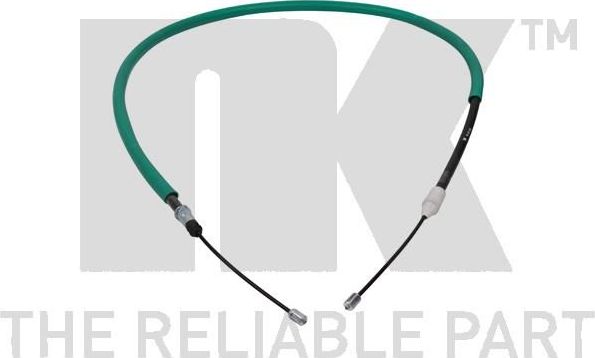 Трос ручника (тросик ручного тормоза) NK. Артикул 9039154