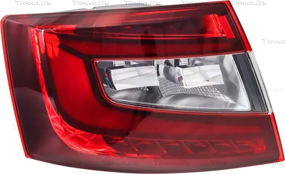 Фонарь задний LED левый Octavia 17-18 (Sailing). Артикул SDLKL04010L
