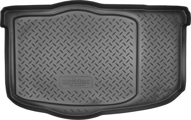 Коврик Норпласт для багажника без органайзера Kia Soul I хэтчбек 2008-2014. Артикул NPL-P-43-71