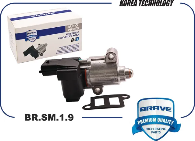 Регулятор холостого хода 35150-23900 BR.SM.1.9 KIA CEED 06- 2,0/HYUNDAI ELANTRA (Brave). Артикул BRSM19