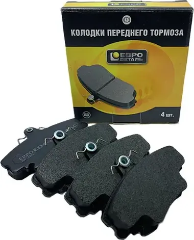 Колодки передние LADA LARGUS,RENAULT LOGAN (8 кл.) Евродеталь ЕD4-300R Евродеталь. Артикул ED4300R