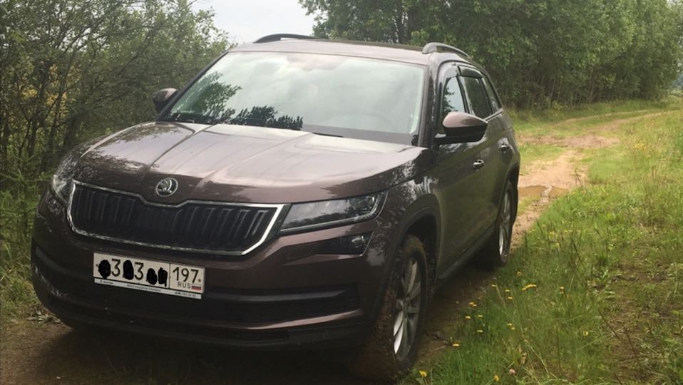 Дефлекторы V-Star для окон Skoda Kodiaq 2016-2026. Артикул D03027