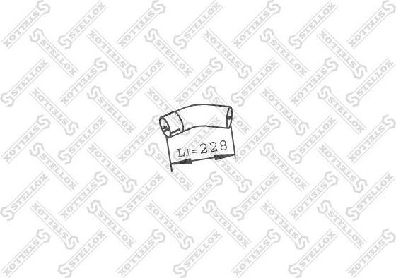 Глушитель Stellox. Артикул 82-03807-SX