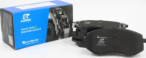 КОЛОДКИ ТОРМОЗНЫЕ ДИСКОВЫЕ ПЕРЕДНИЕ AKNUK HYUNDAI SONATA VII (LF),06/1 Aknuk. Артикул BP6120