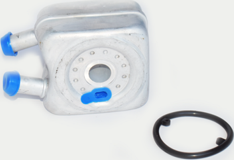 Радиатор масляный (маслоохладитель) для двигателя ASAM (алюминий). Артикул 74893