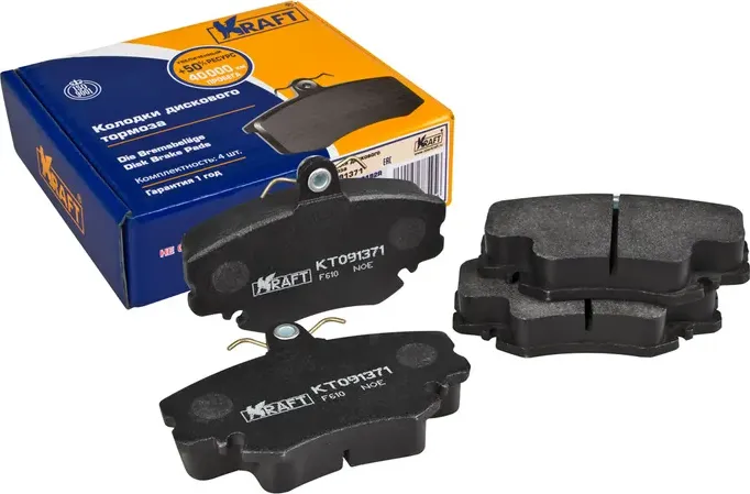 Колодки тормозные LADA LARGUS перед. 8кл. (Kraft) Kraft. Артикул KT091371