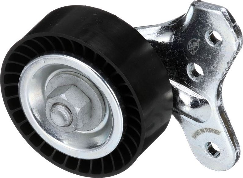 Направляющий (ведущий) ролик приводного поликлинового ремня Gates (полимерный материал). Артикул T36106