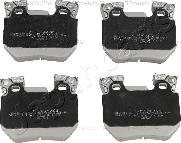 Тормозные колодки Japanparts задние для BMW 1 I (E82/E88) 2007-2013. Артикул PP-0120AF
