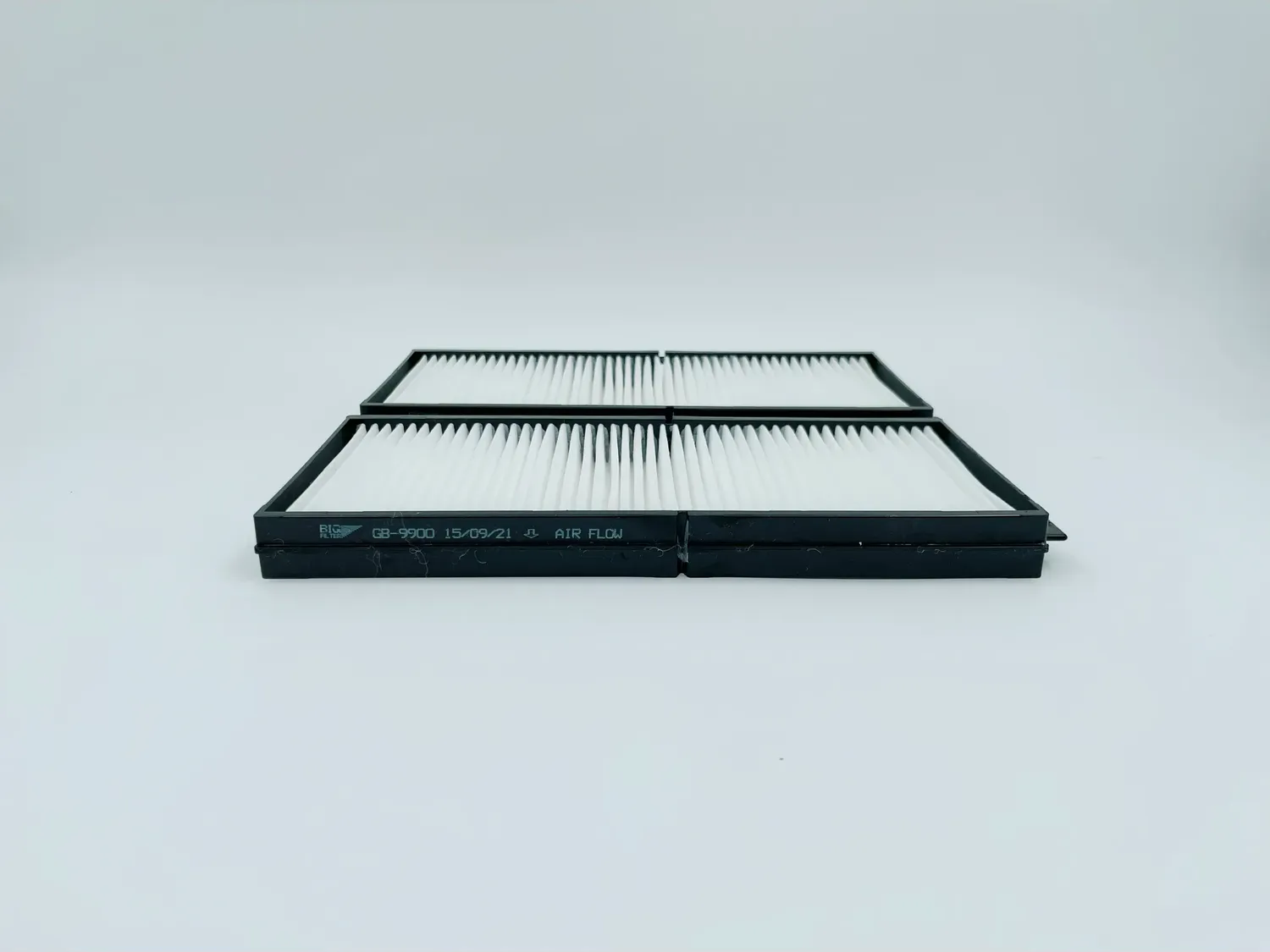 Фильтр салона (2 шт. в комплекте) KIA Shuma II 1.6  1.8 (BIG Filter). Артикул gb-9900