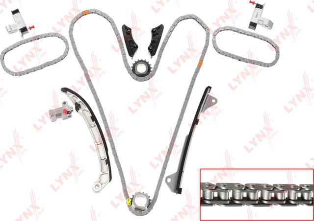 Цепь ГРМ LYNXauto. Артикул TK-0101