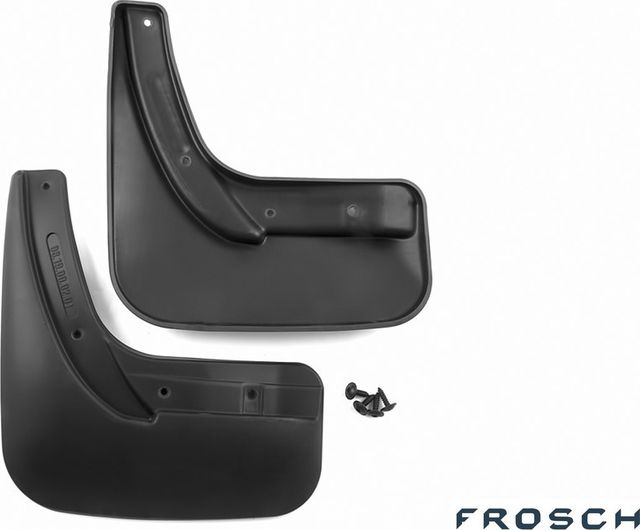 Брызговики Frosch (в пакете) задняя пара для Chevrolet Captiva 2011-2026. Артикул NLF.08.19.E13