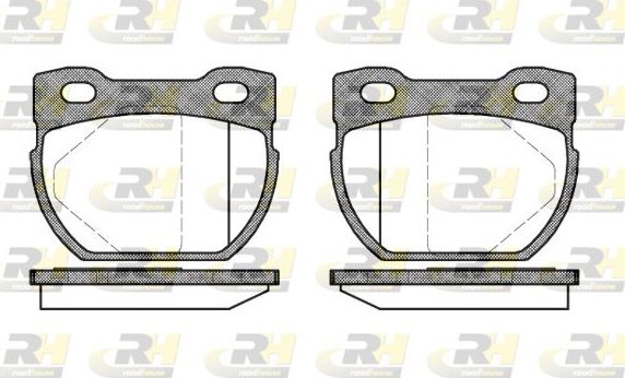 Тормозные колодки RoadHouse. Артикул 2584.00