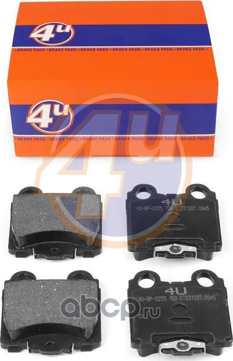 КОЛОДКИ ЗАД LEXUS IS I (_E1_) GS (_S16_) SC CONVERTIBLE (UZZ40_) IS SPORTCROSS ( (4U). Артикул 4UBP0255
