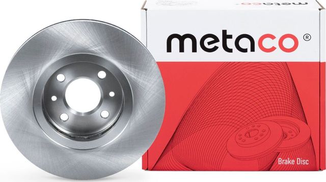 Диск тормозной RENAULT MEGAN/SYMBOL/CLIO 98- перед.вент. (Metaco). Артикул 3050074