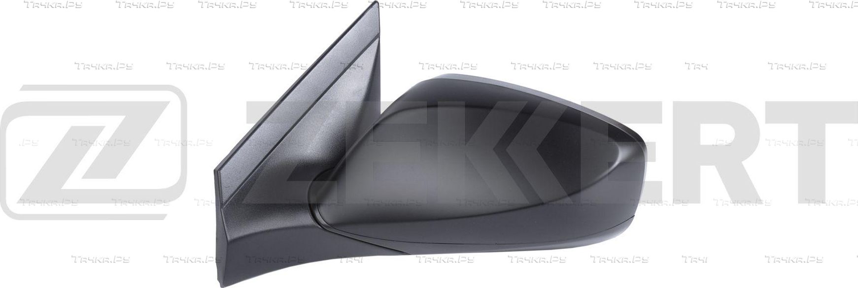 Зеркало боковое (в сборе) Zekkert левое для Hyundai Solaris I 2011-2017. Артикул SP-4004