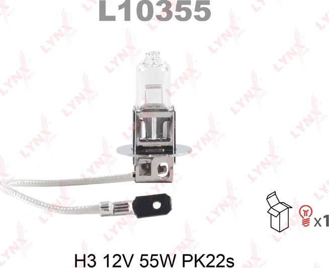 Лампа ближнего света LYNXauto. Артикул L10355