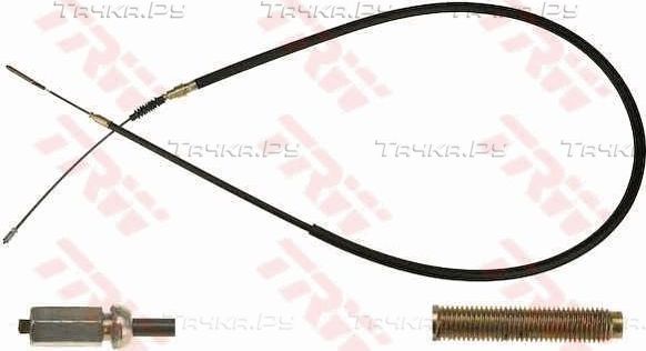 Трос ручника (тросик ручного тормоза) TRW. Артикул GCH2587